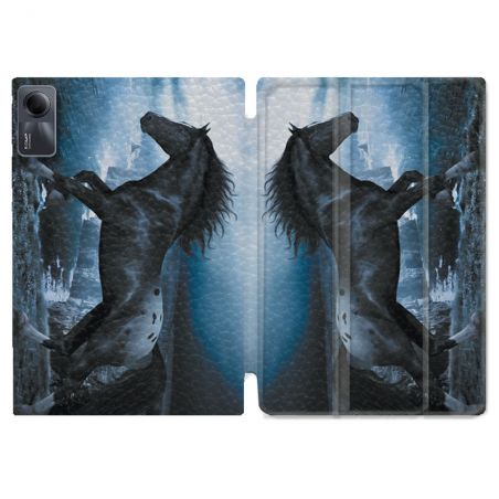Coque Renforcée Pour Xiaomi Redmi Pad SE 11 Animal Cheval Noir