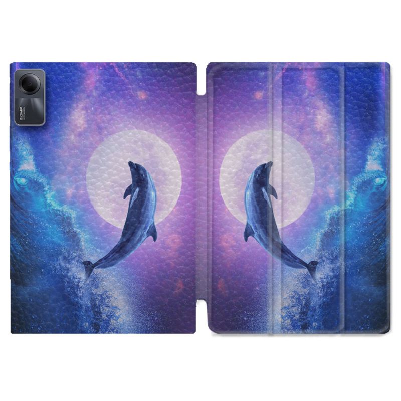 Coque Renforcée Pour Xiaomi Redmi Pad SE 11 Animal Dauphin Vague