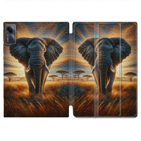 Coque Renforcée Pour Xiaomi Redmi Pad SE 11 Animal Elephant Savane