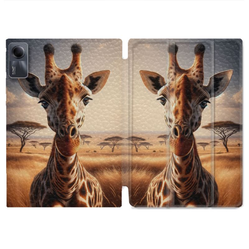 Coque Renforcée Pour Xiaomi Redmi Pad SE 11 Animal Girafe Savane