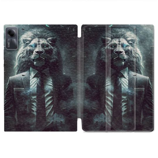 Coque Renforcée Pour Xiaomi Redmi Pad SE 11 Animal Lion Business