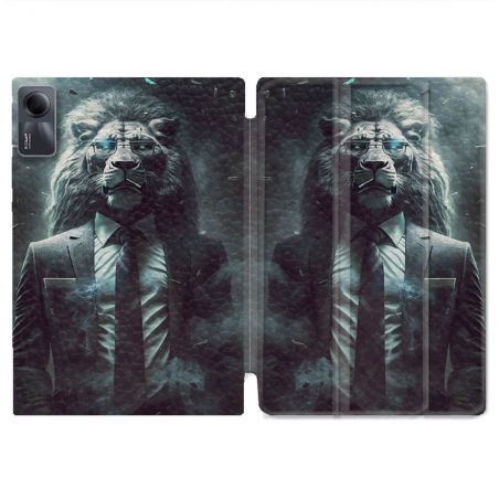 Coque Renforcée Pour Xiaomi Redmi Pad SE 11 Animal Lion Business