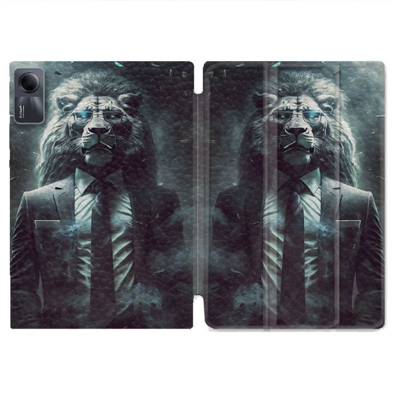Coque Renforcée Pour Xiaomi Redmi Pad SE 11 Animal Lion Business
