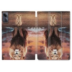 Coque Renforcée Pour Xiaomi Redmi Pad SE 11 Animal Lion Reflet