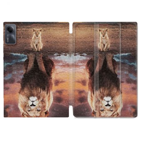 Coque Renforcée Pour Xiaomi Redmi Pad SE 11 Animal Lion Reflet