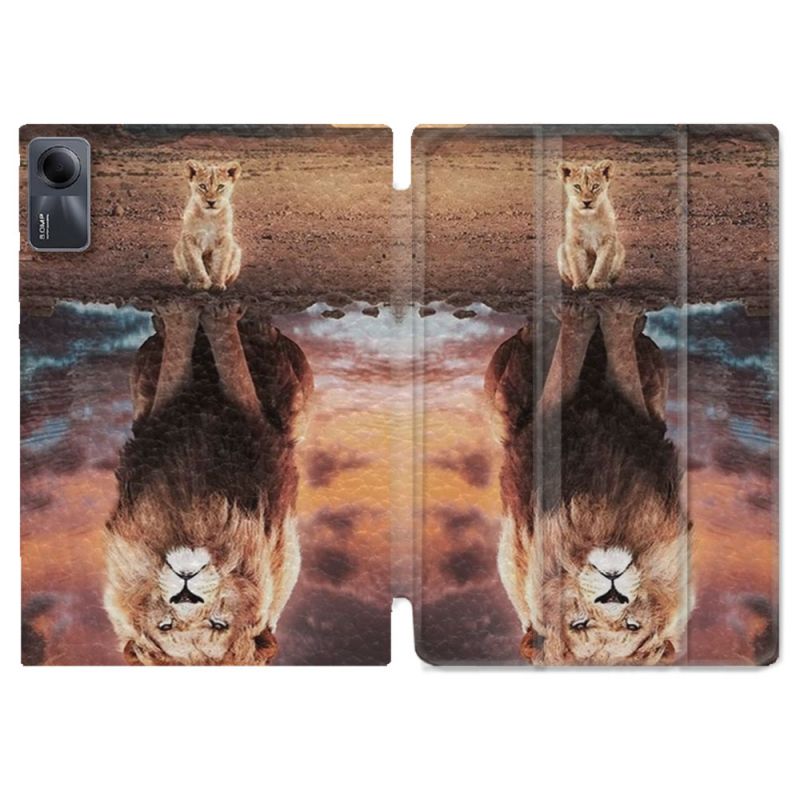 Coque Renforcée Pour Xiaomi Redmi Pad SE 11 Animal Lion Reflet