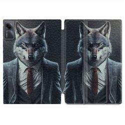 Coque Renforcée Pour Xiaomi Redmi Pad SE 11 Animal Loup Business