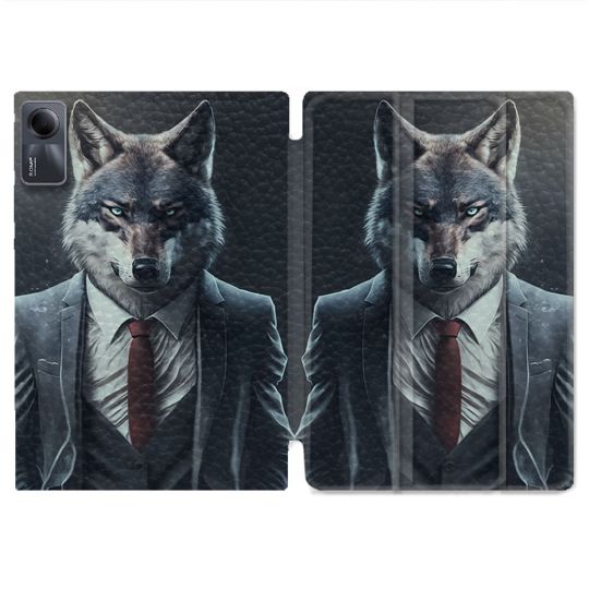 Coque Renforcée Pour Xiaomi Redmi Pad SE 11 Animal Loup Business