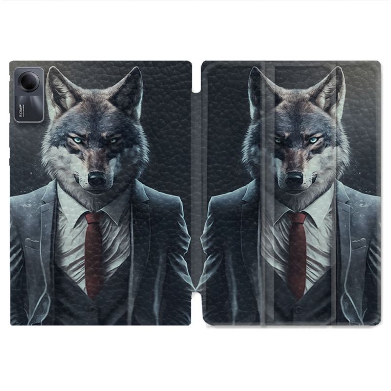 Coque Renforcée Pour Xiaomi Redmi Pad SE 11 Animal Loup Business