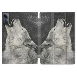 Coque Renforcée Pour Xiaomi Redmi Pad SE 11 Animal Loup Hurlement