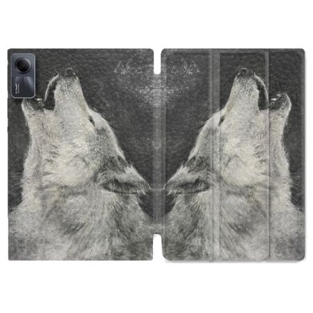 Coque Renforcée Pour Xiaomi Redmi Pad SE 11 Animal Loup Hurlement