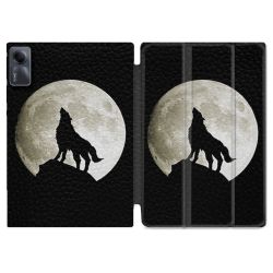 Coque Renforcée Pour Xiaomi Redmi Pad SE 11 Animal Loup Noir