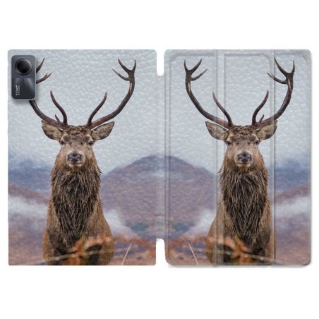 Coque Renforcée Pour Xiaomi Redmi Pad SE 11 Chasse Chevreuil Montagne