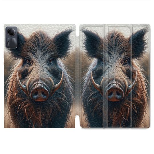 Coque Renforcée Pour Xiaomi Redmi Pad SE 11 Chasse Sanglier Attaque