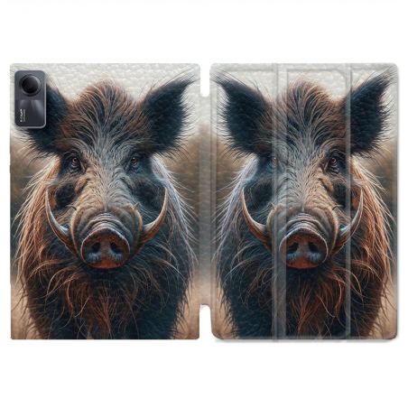 Coque Renforcée Pour Xiaomi Redmi Pad SE 11 Chasse Sanglier Attaque