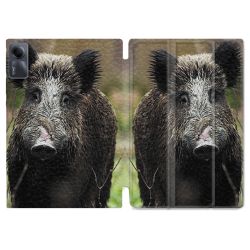 Coque Renforcée Pour Xiaomi Redmi Pad SE 11 Chasse Sanglier bois