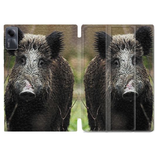 Coque Renforcée Pour Xiaomi Redmi Pad SE 11 Chasse Sanglier bois