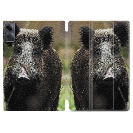 Coque Renforcée Pour Xiaomi Redmi Pad SE 11 Chasse Sanglier bois