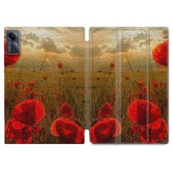 Coque Renforcée Pour Xiaomi Redmi Pad SE 11 Fleur Coquelicot