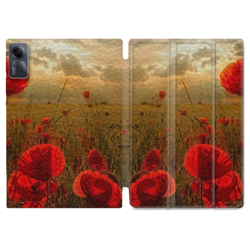 Coque Renforcée Pour Xiaomi Redmi Pad SE 11 Fleur Coquelicot