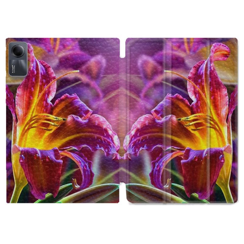 Coque Renforcée Pour Xiaomi Redmi Pad SE 11 Fleur Lys Color