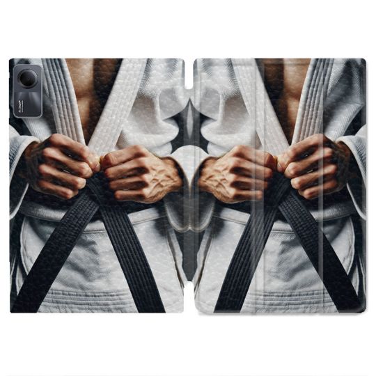 Coque Renforcée Pour Xiaomi Redmi Pad SE 11 Kimono Ceinture