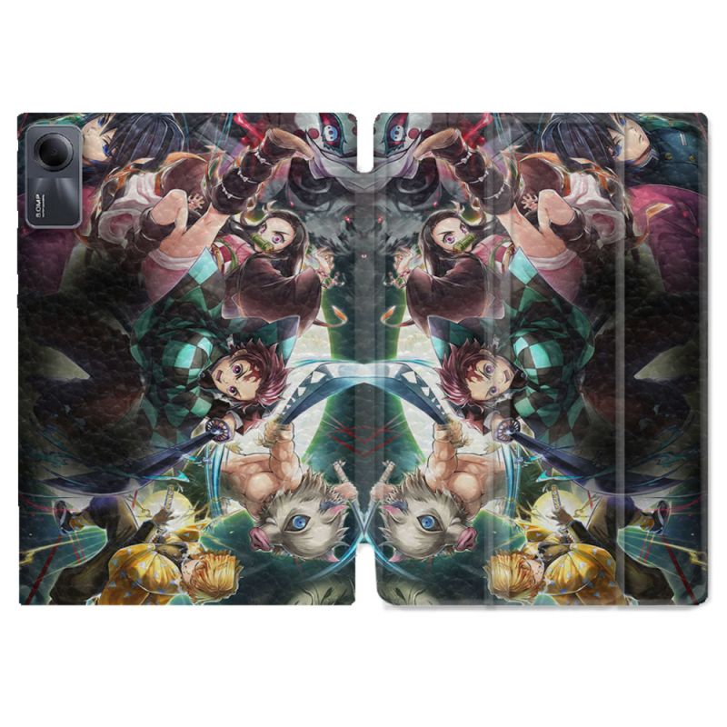 Coque Renforcée Pour Xiaomi Redmi Pad SE 11 Manga Demon Slayer Groupe