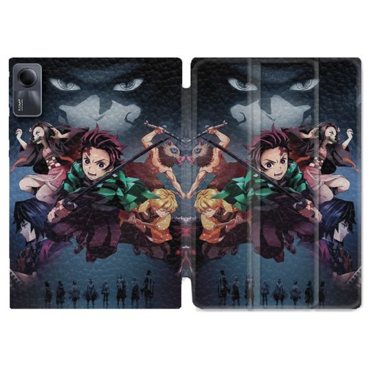 Coque Renforcée Pour Xiaomi Redmi Pad SE 11 Manga Demon Slayer Noir