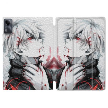 Coque Renforcée Pour Xiaomi Redmi Pad SE 11 Manga Tokyo Ghoul Kaneki Blanc