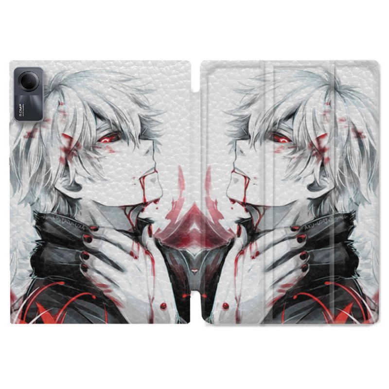 Coque Renforcée Pour Xiaomi Redmi Pad SE 11 Manga Tokyo Ghoul Kaneki Blanc