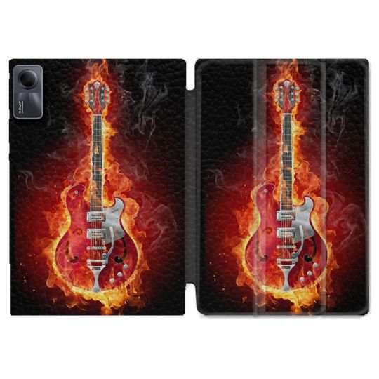 Coque Renforcée Pour Xiaomi Redmi Pad SE 11 Musique Guitare Electrique