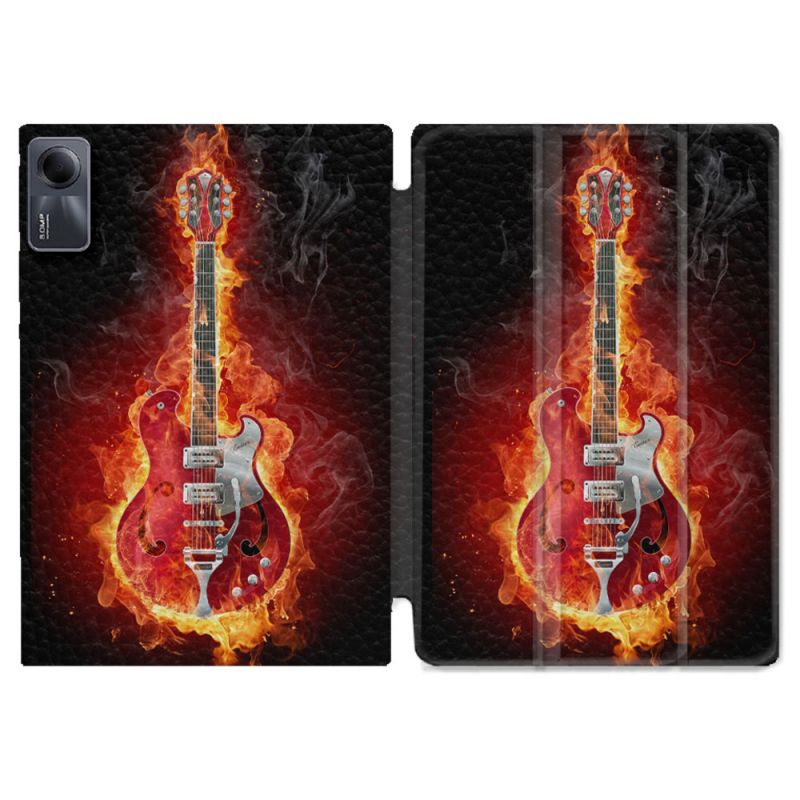 Coque Renforcée Pour Xiaomi Redmi Pad SE 11 Musique Guitare Electrique