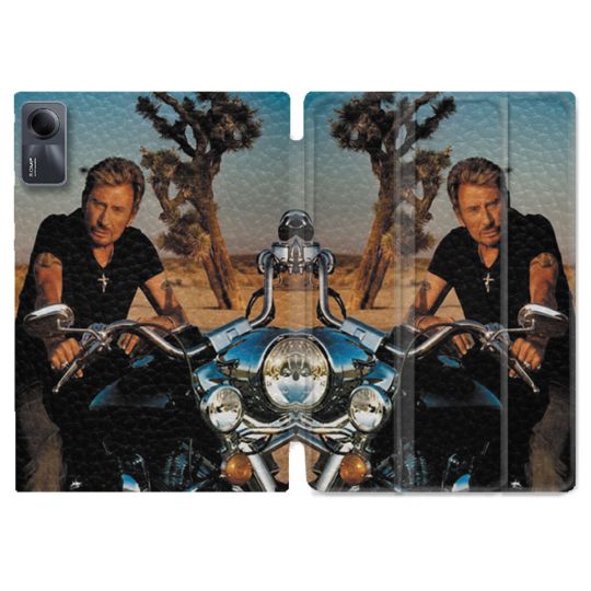 Coque Renforcée Pour Xiaomi Redmi Pad SE 11 Musique Johnny Hallyday Moto