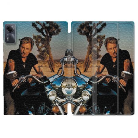 Coque Renforcée Pour Xiaomi Redmi Pad SE 11 Musique Johnny Hallyday Moto