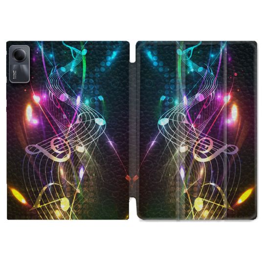 Coque Renforcée Pour Xiaomi Redmi Pad SE 11 Musique Partition Multicolore