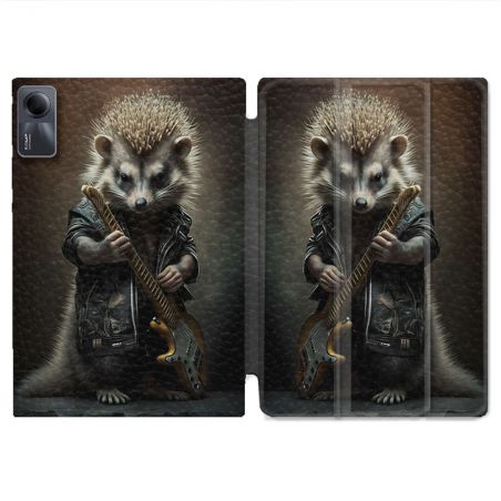 Coque Renforcée Pour Xiaomi Redmi Pad SE 11 Musique Rock Herisson