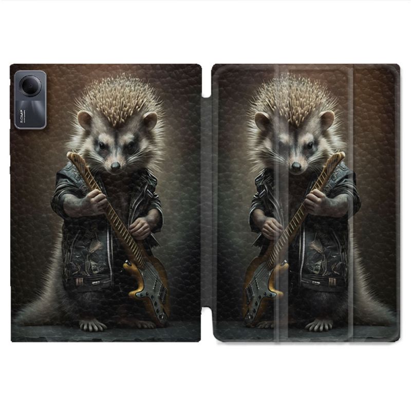 Coque Renforcée Pour Xiaomi Redmi Pad SE 11 Musique Rock Herisson