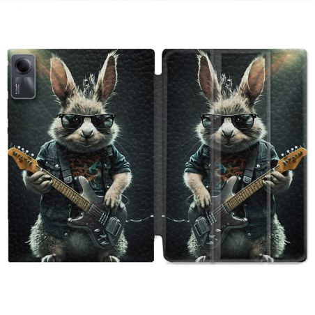 Coque Renforcée Pour Xiaomi Redmi Pad SE 11 Musique Rock Lapin