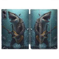 Coque Renforcée Pour Xiaomi Redmi Pad SE 11 Musique Rock Requin