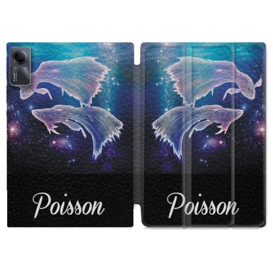 Coque Renforcée Pour Xiaomi Redmi Pad SE 11 Signe Zodiaque 2 Poisson