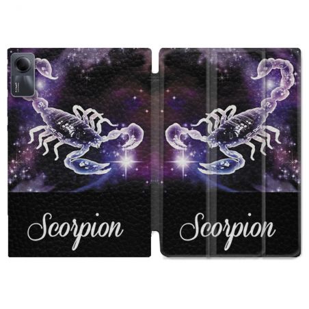 Coque Renforcée Pour Xiaomi Redmi Pad SE 11 Signe Zodiaque 2 Scorpion
