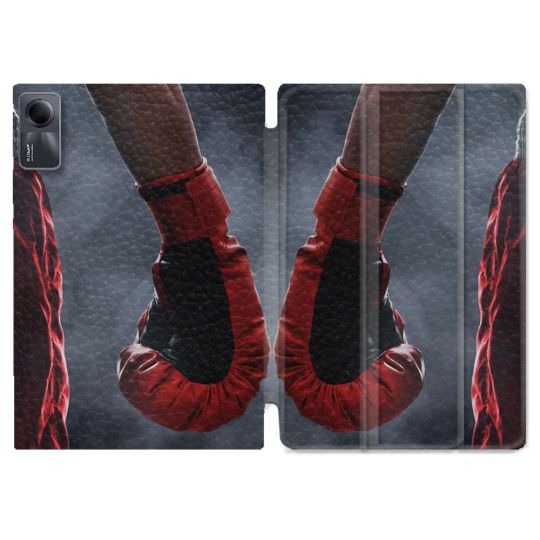 Coque Renforcée Pour Xiaomi Redmi Pad SE 11 Sport Boxe Gant Rouge