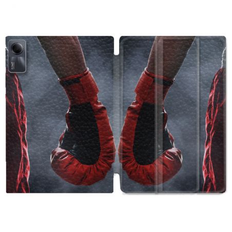 Coque Renforcée Pour Xiaomi Redmi Pad SE 11 Sport Boxe Gant Rouge