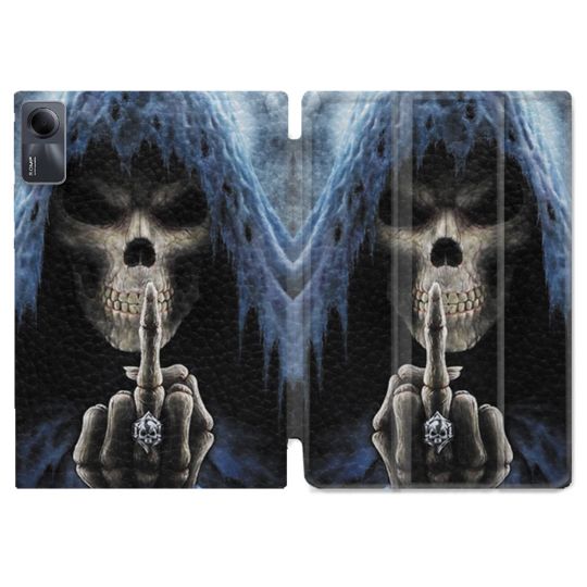 Coque Renforcée Pour Xiaomi Redmi Pad SE 11 Tete de Mort Doigt