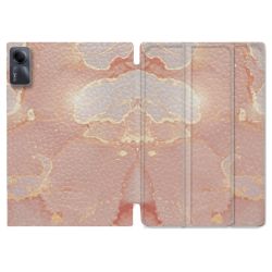 Coque Renforcée Pour Xiaomi Redmi Pad SE 11 Texture Marbre Rose