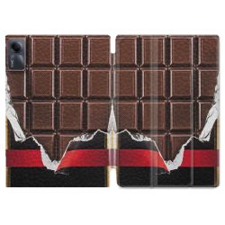Coque Renforcée Pour Xiaomi Redmi Pad SE 11 Texture Trompe Oeil Chocolat