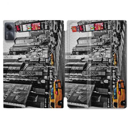 Coque Renforcée Pour Xiaomi Redmi Pad SE 11 Voyage Amerique USA New York Taxi