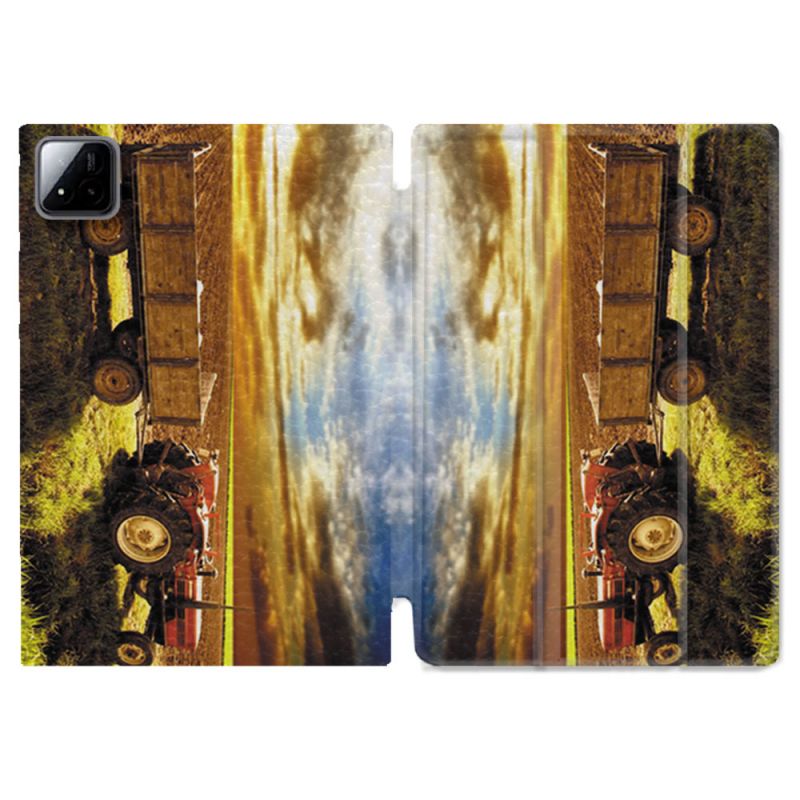 Coque Renforcée Pour Xiaomi Pad 7 / 7 Pro Agriculture Tracteur Color