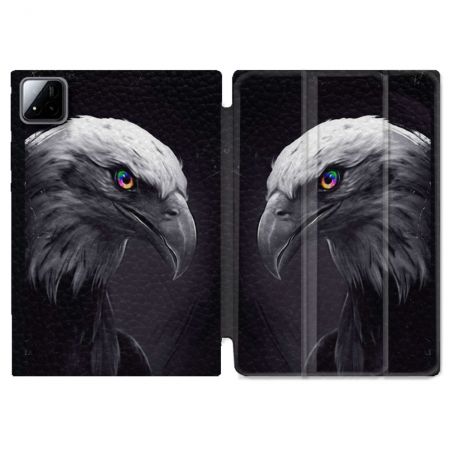 Coque Renforcée Pour Xiaomi Pad 7 / 7 Pro Animal Aigle Royal Noir
