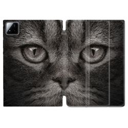 Coque Renforcée Pour Xiaomi Pad 7 / 7 Pro Animal Chat Gris